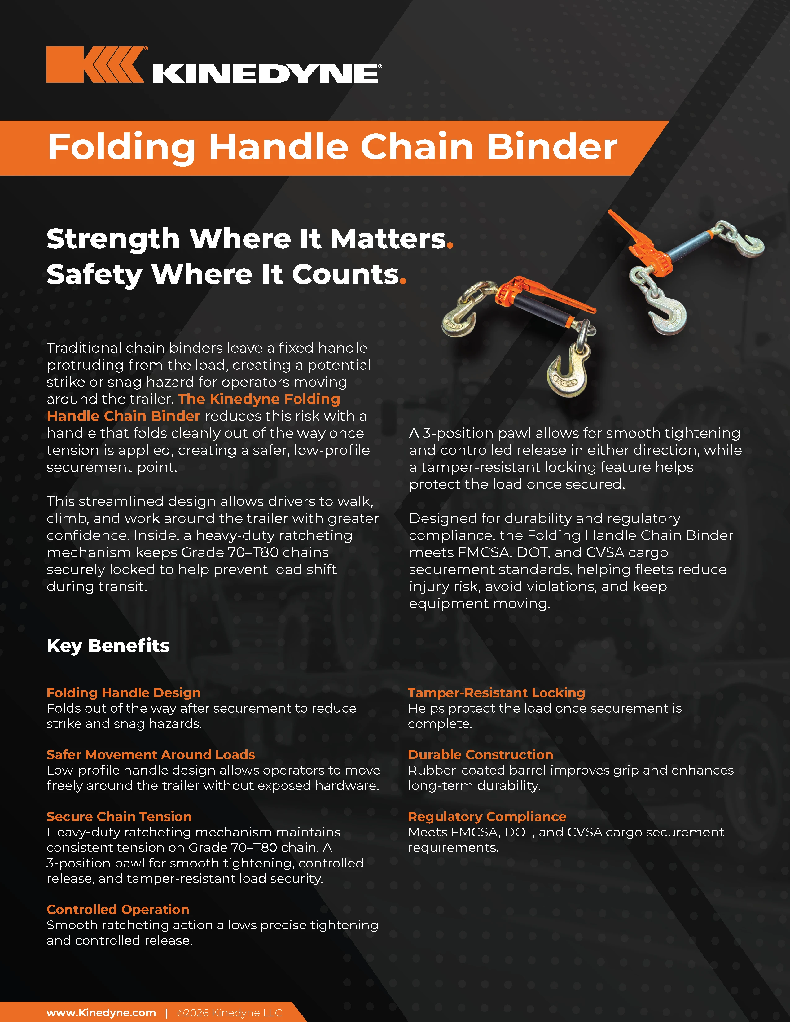 kinedyne stack winch flyer